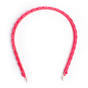 JANE TRAN PINK CLASSIC HEADBAND | WOMENS
